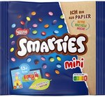 Smarties im REWE Prospekt Smarties mini von Nestlé im aktuellen REWE Prospekt für 2,49 €
