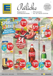 Aktueller EDEKA Prospekt "Aktuelle Angebote" Seite 1 von 24 Seiten