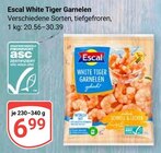 White Tiger Garnelen im Angebot bei GLOBUS in Weinheim White Tiger Garnelen Angebote von Escal bei GLOBUS Weinheim für 6,99 €