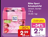 Schokowürfel Angebote von Ritter Sport bei Netto Marken-Discount Hennef für 2,79 €