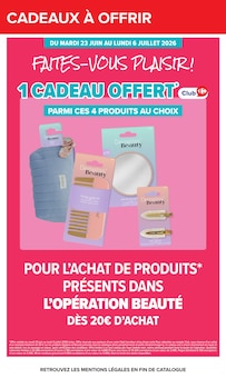 Promotion So'bio dans le prospectus Carrefour, valable du 23/06/2026 au 06/07/2026 Promo So'bio dans le catalogue Carrefour du moment à la page 6