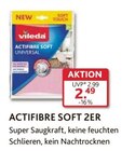 ACTIFIBRE SOFT 2ER von vileda im aktuellen V-Markt Prospekt für 2,49 €