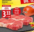 EDEKA Merzen - Südamerikanisches Rumpsteak Angebot im Prospekt Südamerikanisches Rumpsteak bei EDEKA im Merzen Prospekt für 3,33 €