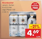 Aktuelles Krombacher Angebot bei Netto Marken-Discount in Bremerhaven ab 4,69 €
