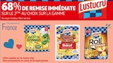 Promo 68% de remise immédiate sur le 2ème au choix sur la gamme Lustucru à  dans le catalogue Auchan Supermarché à Rambouillet