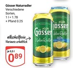 Naturradler im Angebot bei GLOBUS in Hofheim Naturradler Angebote von Gösser bei GLOBUS Hofheim für 0,89 €