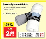 Aktuelles Jersey-Spannbettlaken Angebot bei Thomas Philipps in Hamburg ab 2,49 €