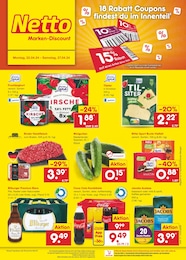 Netto Marken-Discount Prospekt "Aktuelle Angebote" für Düsseldorf, 51 Seiten, 22.04.2024 - 27.04.2024