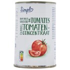Double concentré de tomates - SIMPL en promo chez Carrefour Versailles à 1,49 €