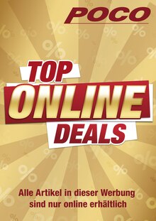 Waschmaschine im POCO Prospekt "TOP ONLINE DEALS" mit 1 Seiten (Langenhagen)