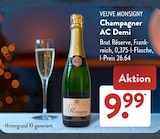 Aktuelles Champagner AC Demi Angebot bei ALDI SÜD in München ab 9,99 €