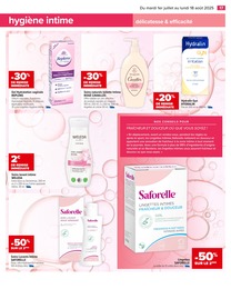 Prix et réduction Intima dans le prospectus Carrefour en cours Offre Intima dans le catalogue Carrefour du moment à la page 19
