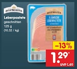 Aktuelle Feinkostlebensmittel Angebote bei Netto Marken-Discount in Bremen Aktuelles Leberpastete Angebot bei Netto Marken-Discount in Bremen ab 1,29 €