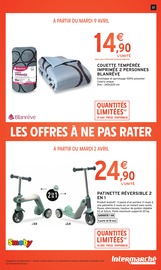 Couette Angebote im Prospekt "50% REMBOURSÉS EN BONS D'ACHAT SUR tout LE RAYON BEAUTÉ" von Intermarché auf Seite 57