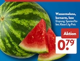 Wassermelone, kernarm, lose bei ALDI SÜD im Grünberg Prospekt für 0,79 €