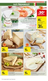 Offre Mozzarella dans le catalogue Carrefour Market du moment à la page 9