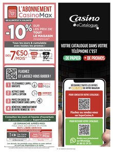 Catalogue Casino Supermarchés à Chennevières-sur-Marne cette semaine, valable du 28/11/2022 au 11/12/2022 Prospectus Casino Supermarchés à Chennevières-sur-Marne, "100 jours 100% zen", 38 pages de promos valables du 28/11/2022 au 11/12/2022
