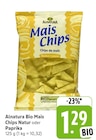 Mais Chips Natur Angebote von Alnatura bei E center Kirchheim für 1,29 €