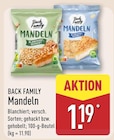 Mandeln Blanchiert gehackt im Angebot bei ALDI Nord in Erfurt Mandeln Blanchiert gehackt Angebote von Back Family bei ALDI Nord Erfurt für 1,19 €