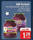 Rotkohl mit Apfelstücken oder ohne bei E center im Velen Prospekt für 1,29 €