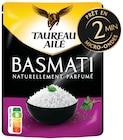 Riz Micro-Ondes Basmati Naturellement Parfumé - TAUREAU AILÉ à 3,30 € dans le catalogue Intermarché Super