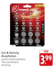 Knopfzellen im Angebot bei E center in Villingen-Schwenningen Knopfzellen Angebote von Gut & Günstig bei E center Villingen-Schwenningen für 3,99 €