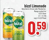 Naturherb-Zitrone oder Mandarine-Mango zuckerfrei Angebote von bizzl bei Trinkgut Lippstadt für 0,59 €