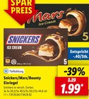Snickers/Mars/Bounty Eisriegel von  im aktuellen Lidl Prospekt für 1,99 €