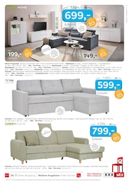 Ecksofa im XXXLutz Möbelhäuser Prospekt "junges wohnen." auf Seite 13