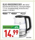 Aktuelle Wasserkocher Angebote bei Marktkauf in Essen Aktuelles Glas-Wasserkocher WK-130126 Angebot bei Marktkauf in Essen ab 14,99 €