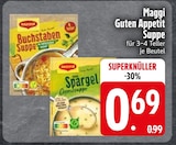 Suppen im EDEKA Prospekt Buchstaben Suppe von Maggi im aktuellen EDEKA Prospekt für 0,69 €