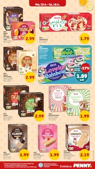 Eis im Penny Prospekt "Wer günstig will, muss Penny." mit 40 Seiten (Duisburg)