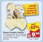 Damen Sneaker Socken im Angebot bei combi in Cuxhaven Damen Sneaker Socken Angebote von Schäfer bei combi Cuxhaven für 9,99 €