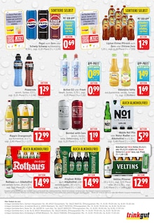 Pepsi im Trinkgut Prospekt "Aktuelle Angebote" mit 6 Seiten (Heidelberg)