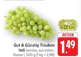 Trauben hell bei EDEKA im Prospekt "" für 1,49 €