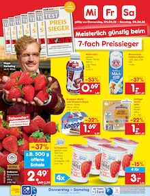 Milch im aktuellen Netto Marken-Discount Prospekt (Berlin) Milch im Netto Marken-Discount Prospekt "Aktuelle Angebote" mit 68 Seiten (Berlin)