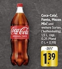 Coca-Cola bei EDEKA im Weilheim Prospekt für 1,39 €