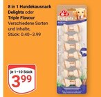 Hundekausnack Delights im Angebot bei GLOBUS in Kempen Hundekausnack Delights Angebote von 8 in 1 bei GLOBUS Kempen für 3,99 €