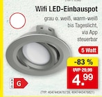 Wifi LED-Einbauspot im aktuellen Zimmermann Prospekt