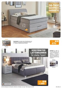 Bett im Opti-Wohnwelt Prospekt "Aktuelle Angebote" mit 36 Seiten (Bremerhaven)