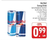 Energy Drink Angebote von Red Bull bei E center Bamberg für 0,99 €