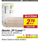 Akustic TP 1 Lanaé Angebote von Isover bei toom Baumarkt Krefeld für 30,51 €