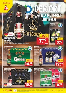 Bier im Netto Marken-Discount Prospekt "Aktuelle Angebote" mit 51 Seiten (Görlitz)