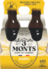 Biere blonde de dégustation 8,5° - 3 MONTS dans le catalogue Aldi