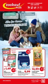 Katzenstreu Angebote im Prospekt "Alles für deinen tierischen Begleiter!" von Zookauf auf Seite 1