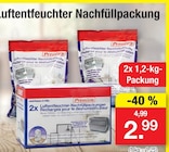 Luftentfeuchter Nachfüllpackung im Angebot bei Zimmermann in Oldenburg Luftentfeuchter Nachfüllpackung Angebote von Premium bei Zimmermann Oldenburg für 2,99 €