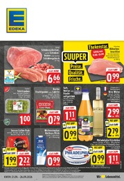 EDEKA Prospekt für Warendorf mit 28 Seiten EDEKA Prospekt für Warendorf: "Aktuelle Angebote", 28 Seiten, 21.09.2026 - 26.09.2026