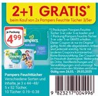 Feuchttücher Angebote von Pampers bei GLOBUS Chemnitz für 4,99 €