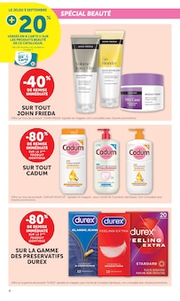 Promotion Galet dans le prospectus Super U, valable du 01/09/2026 au 13/09/2026 Promo Galet dans le catalogue Super U du moment à la page 4