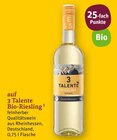 Bio-Riesling von 3 Talente im aktuellen tegut Prospekt für 